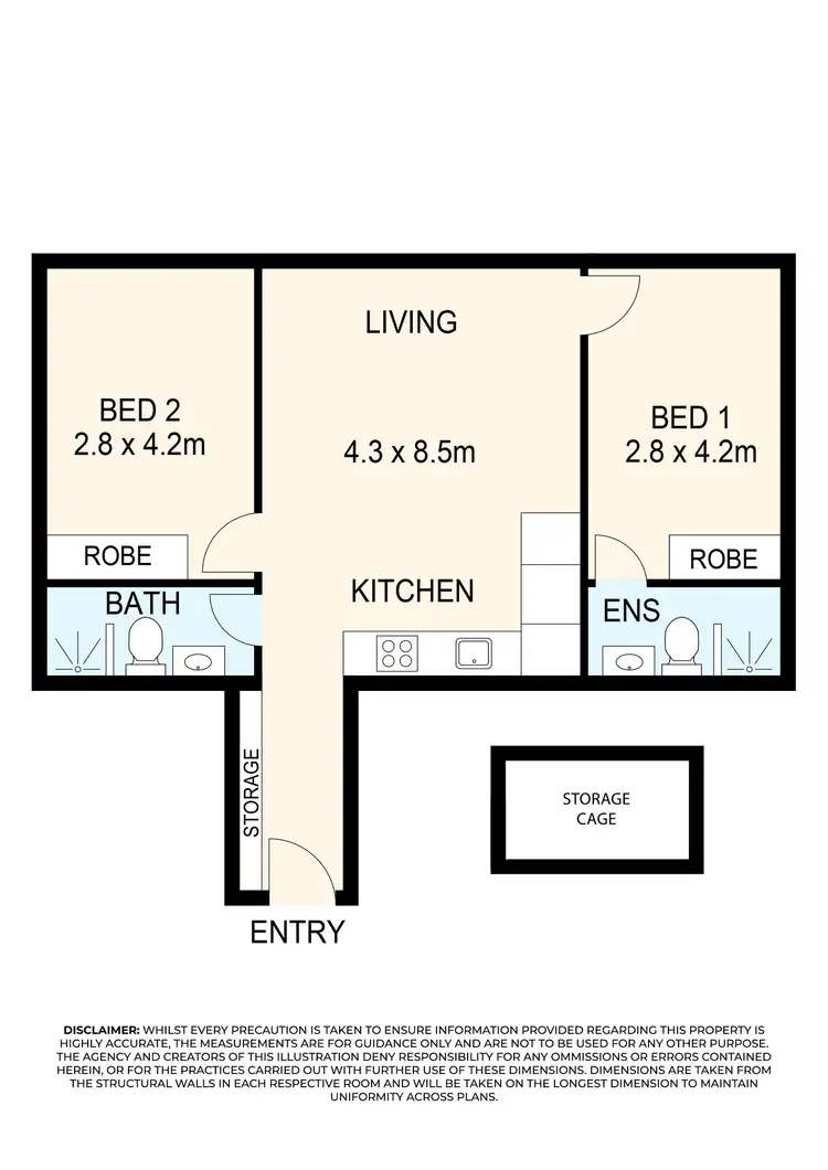 Floorplan of Homely apartment listing, 3006/318 Queen Street, Melbourne VIC 3000