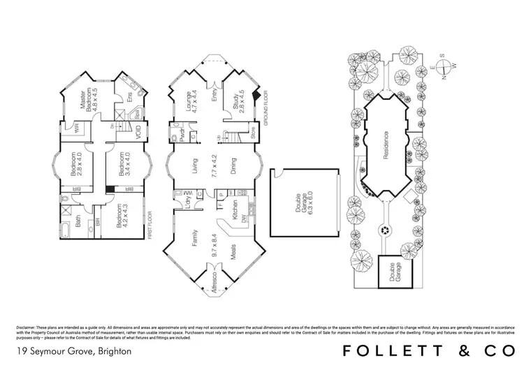 Floorplan of Homely house listing, 19 Seymour Grove, Brighton VIC 3186