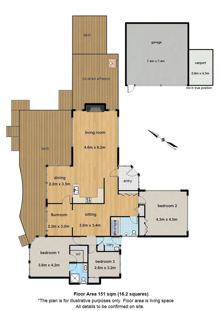 Floorplan of Homely house listing, 96-98 Ridge Road, Mount Dandenong VIC 3767