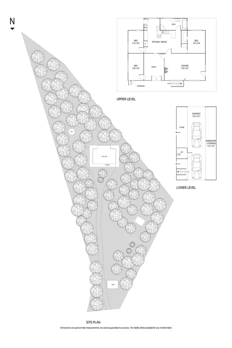 Floorplan of Homely house listing, 100 Rodger Road, Panton Hill VIC 3759