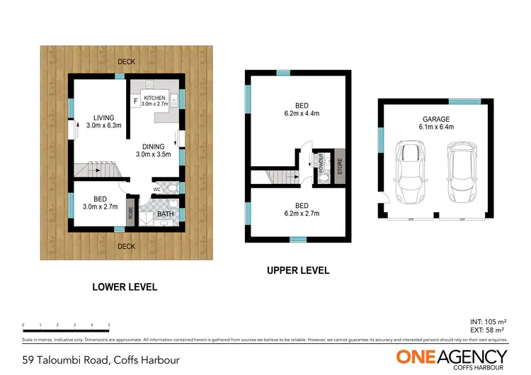 Floorplan of Homely house listing, 59 Taloumbi Road, Coffs Harbour NSW 2450