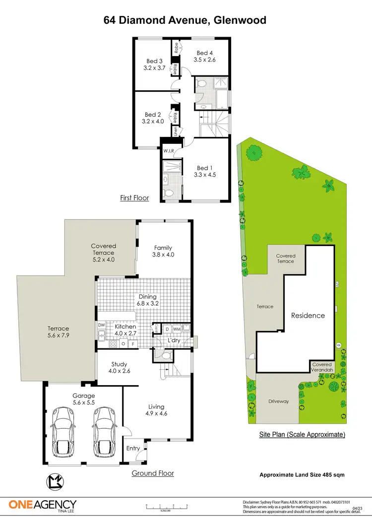 Floorplan of Homely house listing, 64 Diamond Avenue, Glenwood NSW 2768