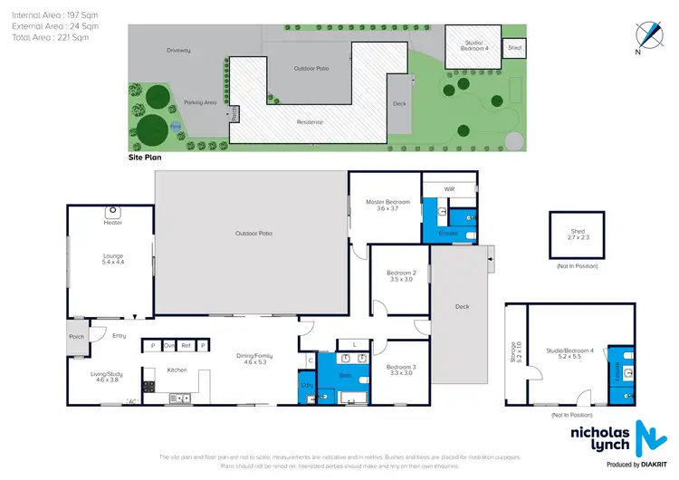 Floorplan of Homely house listing, 6 Olive Street, Mornington VIC 3931