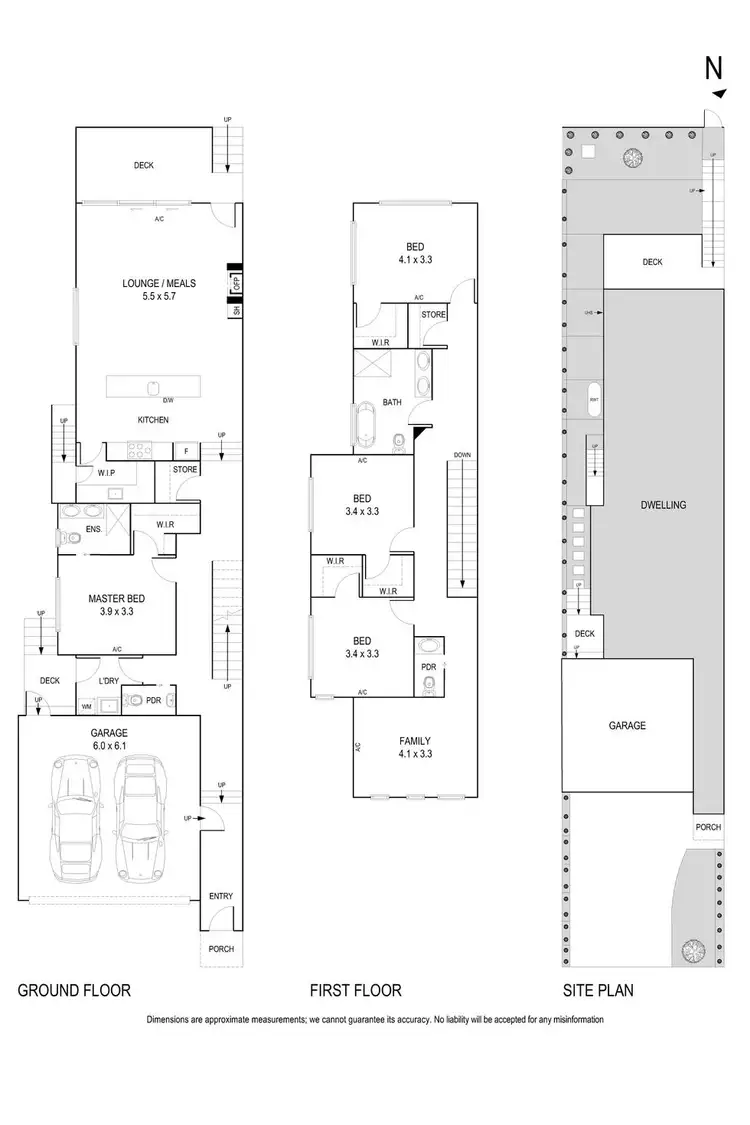Floorplan of Homely townhouse listing, 96A Rathmullen Quadrant, Doncaster VIC 3108
