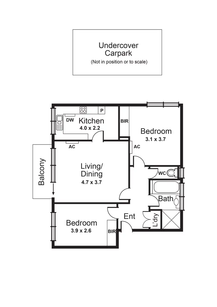 Floorplan of Homely apartment listing, 17/30 Murphy Street, South Yarra VIC 3141