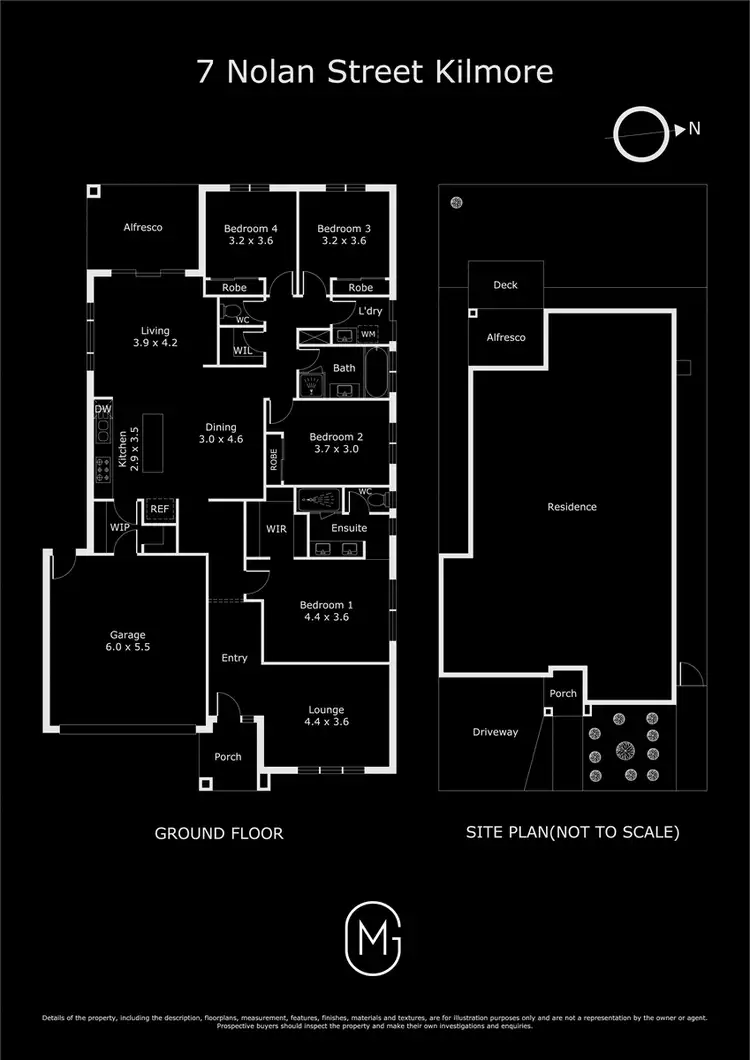 Floorplan of Homely house listing, 7 Nolan Street, Kilmore VIC 3764