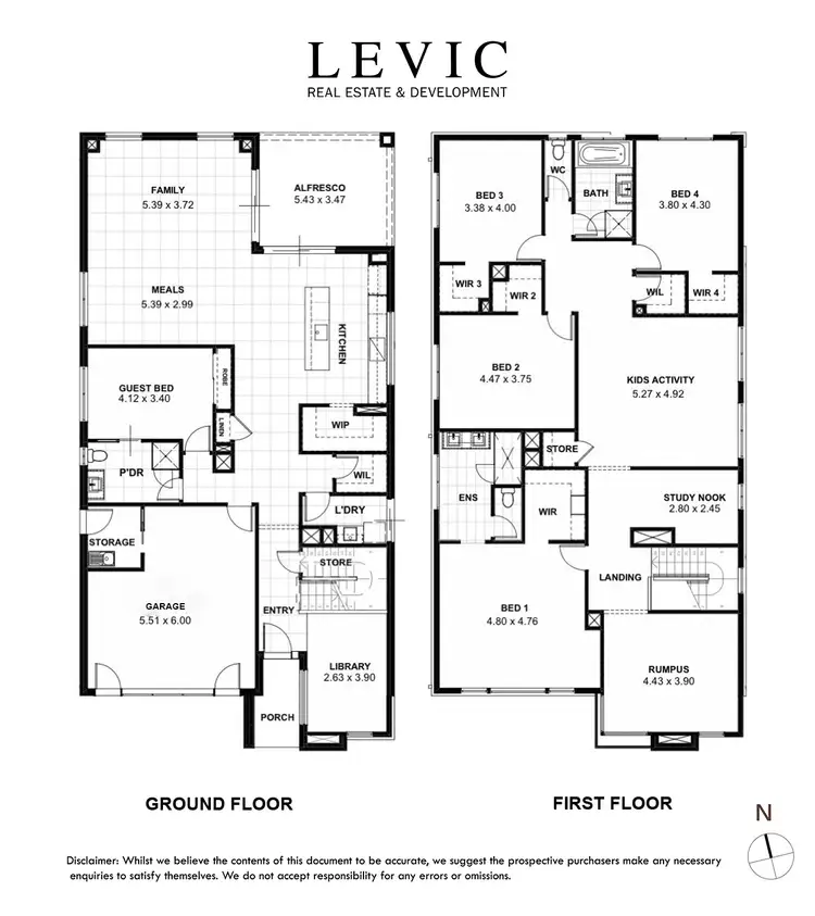 Floorplan of Homely house listing, 11 Blessington Circuit, Mickleham VIC 3064