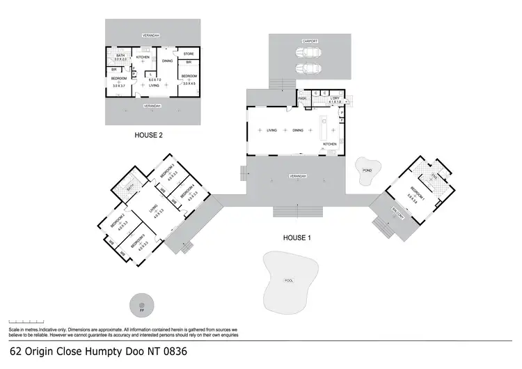 Floorplan of Homely house listing, 62 Origin Close, Humpty Doo NT 836