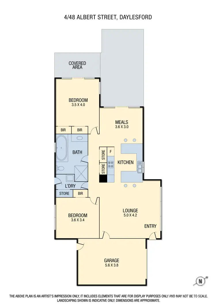 Floorplan of Homely house listing, 4/48 Albert Street, Daylesford VIC 3460
