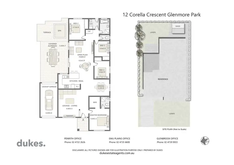 Floorplan of Homely house listing, 12 Corella Crescent, Glenmore Park NSW 2745