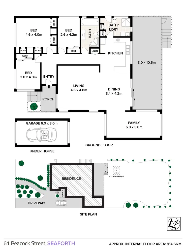 Floorplan of Homely house listing, 61 Peacock Street, Seaforth NSW 2092