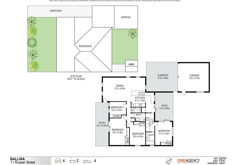 Floorplan of Homely house listing, 11 Russell Street, Ballina NSW 2478