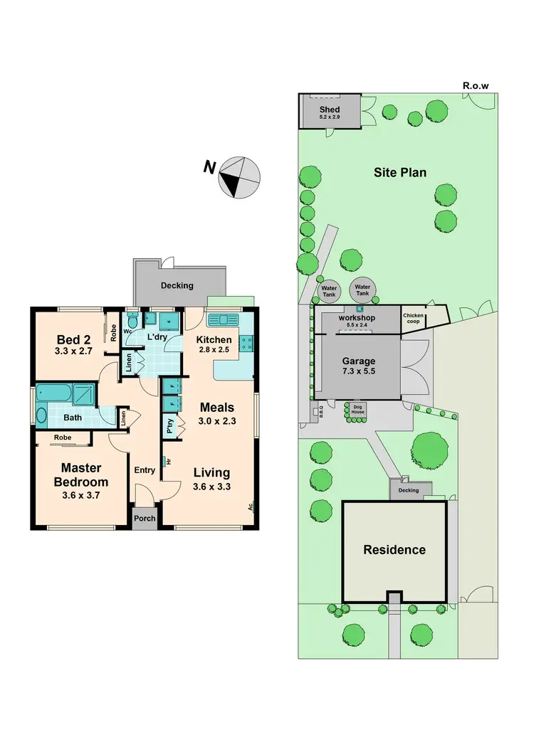 Floorplan of Homely house listing, 66 Melbourne Street, Kilmore VIC 3764