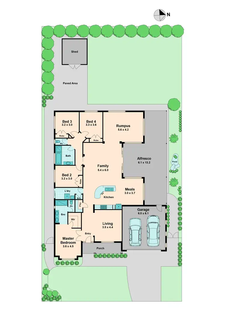 Floorplan of Homely house listing, 29 Simone Street, Kilmore VIC 3764
