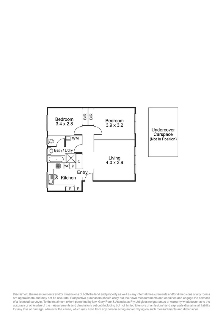 Floorplan of Homely apartment listing, 7/9-11 Wilks Street, Caulfield North VIC 3161