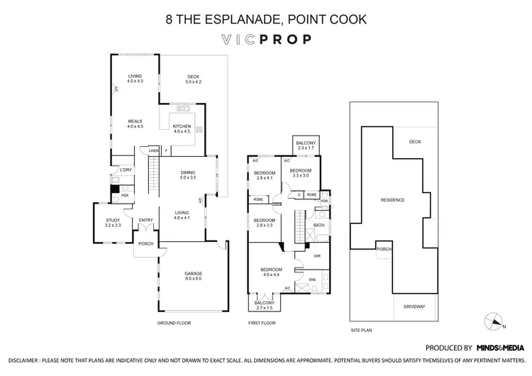 Floorplan of Homely house listing, 8 The Esplanade, Sanctuary Lakes VIC 3030