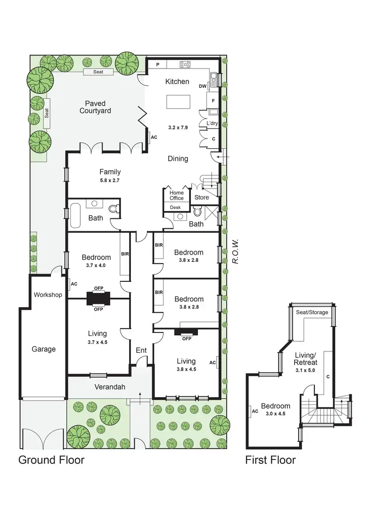 Floorplan of Homely house listing, 1 Alma Grove, St Kilda VIC 3182