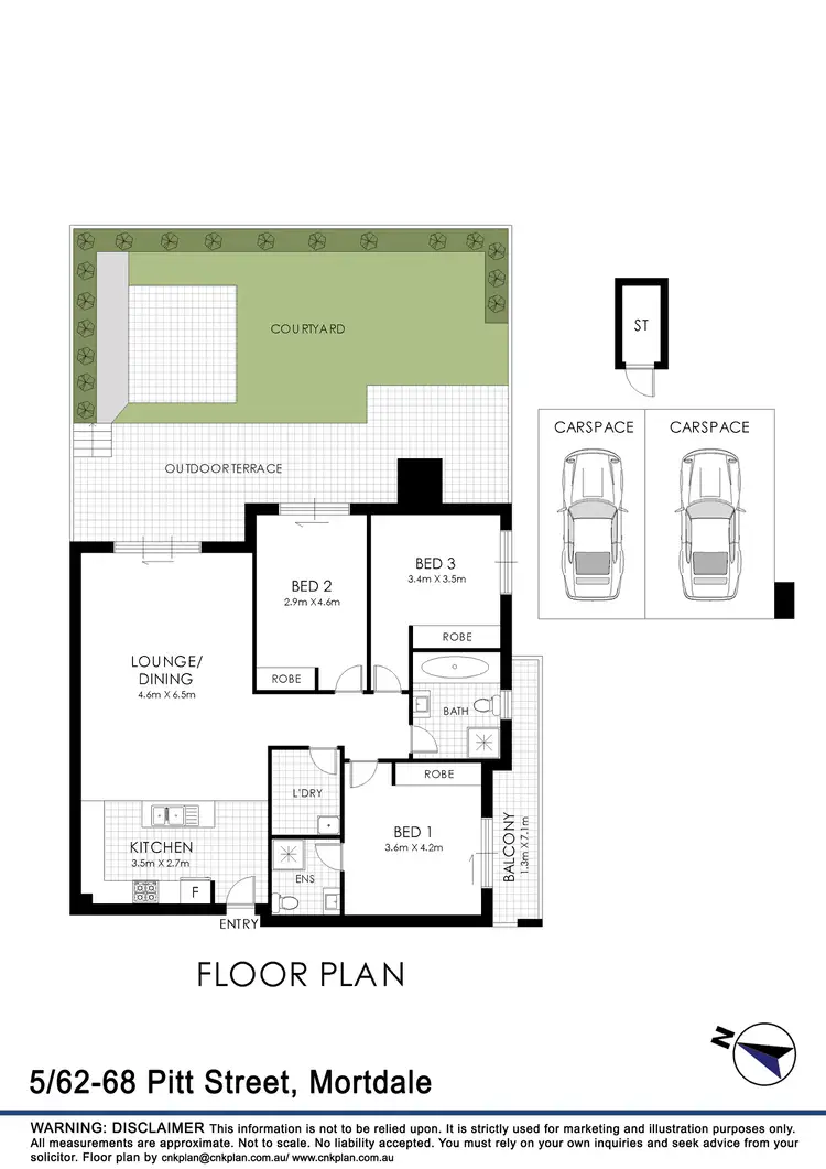 Floorplan of Homely unit listing, 5/62-68 Pitt Street, Mortdale NSW 2223