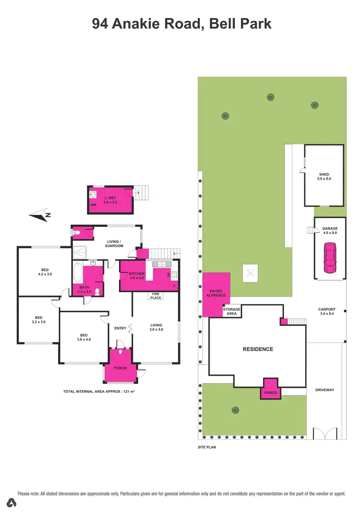 Floorplan of Homely house listing, 94 Anakie Road, Bell Park VIC 3215