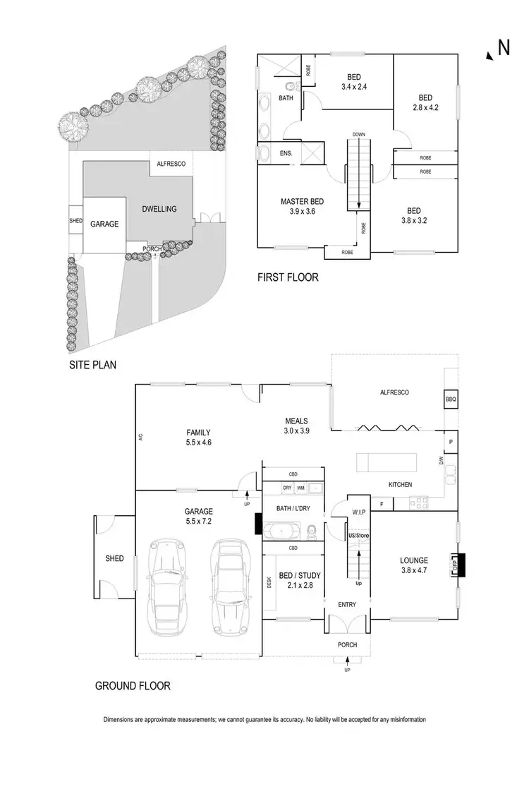 Floorplan of Homely house listing, 44 Winston Drive, Doncaster VIC 3108