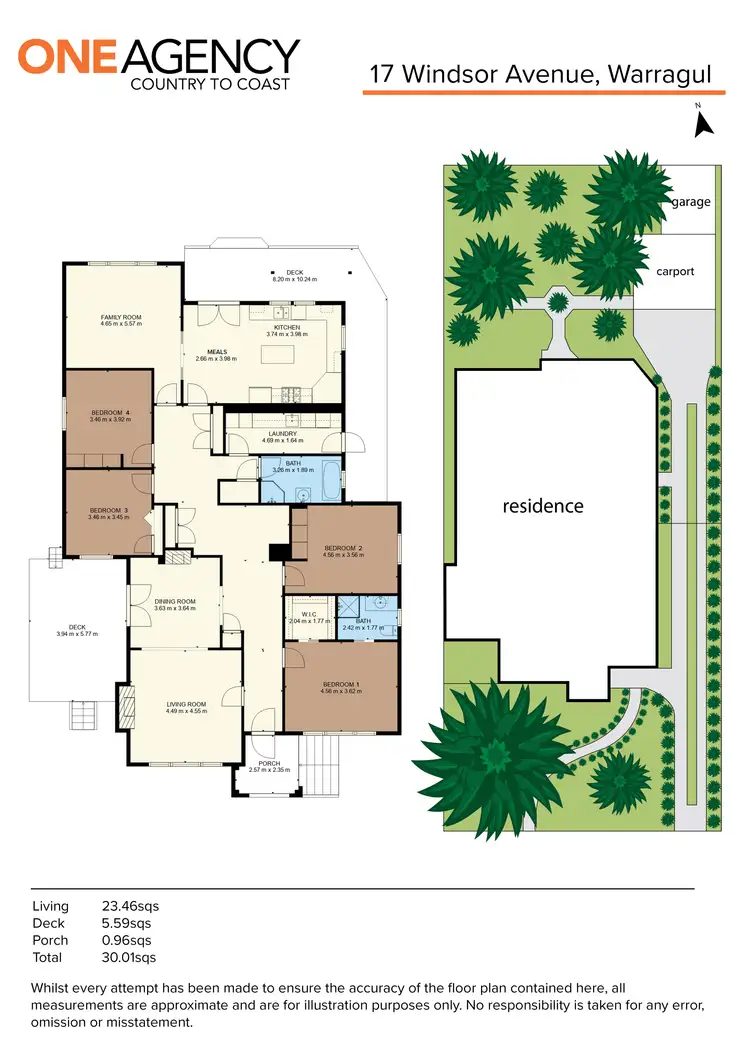 Floorplan of Homely house listing, 17 Windsor Avenue, Warragul VIC 3820