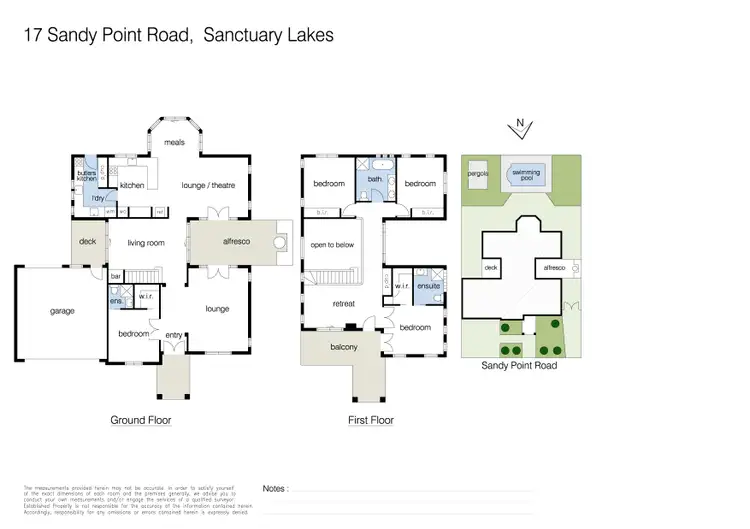 Floorplan of Homely house listing, 17 Sandy Point Road, Sanctuary Lakes VIC 3030