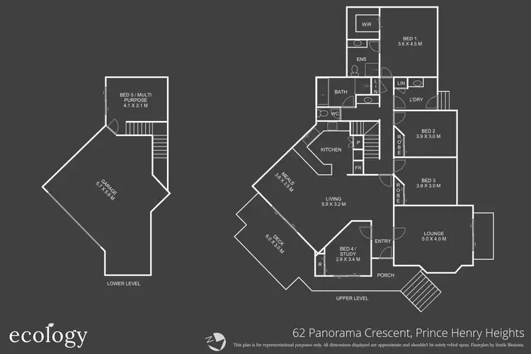Floorplan of Homely house listing, 62 Panorama Crescent, Prince Henry Heights QLD 4350
