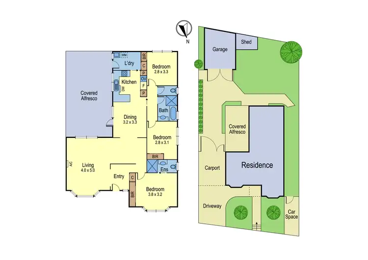 Floorplan of Homely house listing, 48 John Ryan Drive, South Morang VIC 3752