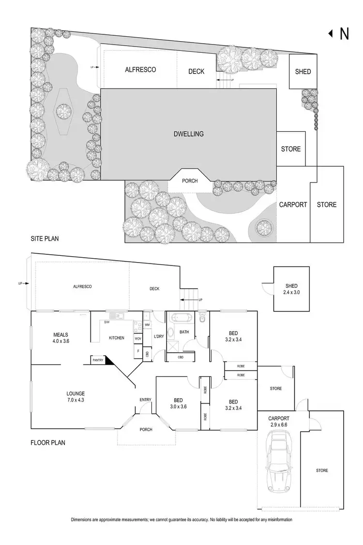 Floorplan of Homely unit listing, 5/307-309 Canterbury Road, Forest Hill VIC 3131