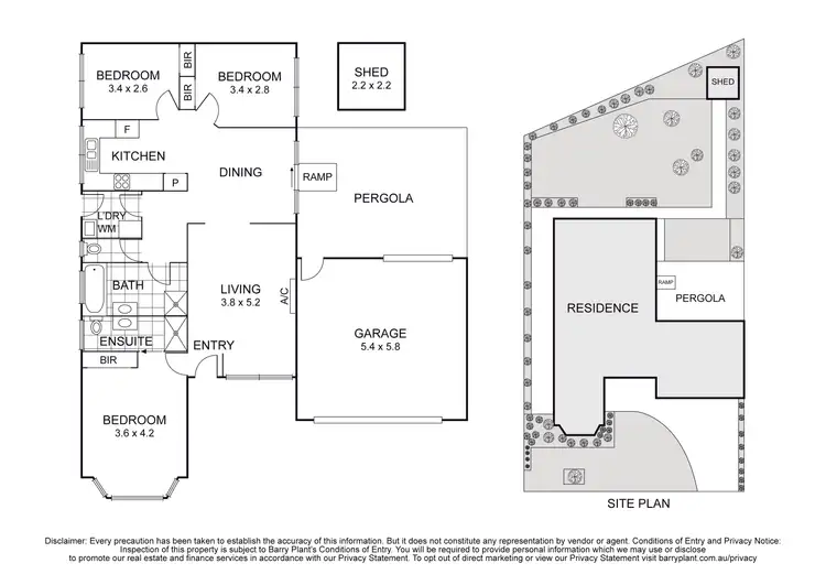 Floorplan of Homely house listing, 14 Merilyn Way, Rosebud VIC 3939