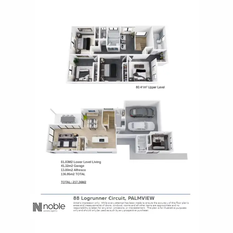 Floorplan of Homely house listing, 88 Logrunner Circuit, Palmview QLD 4553