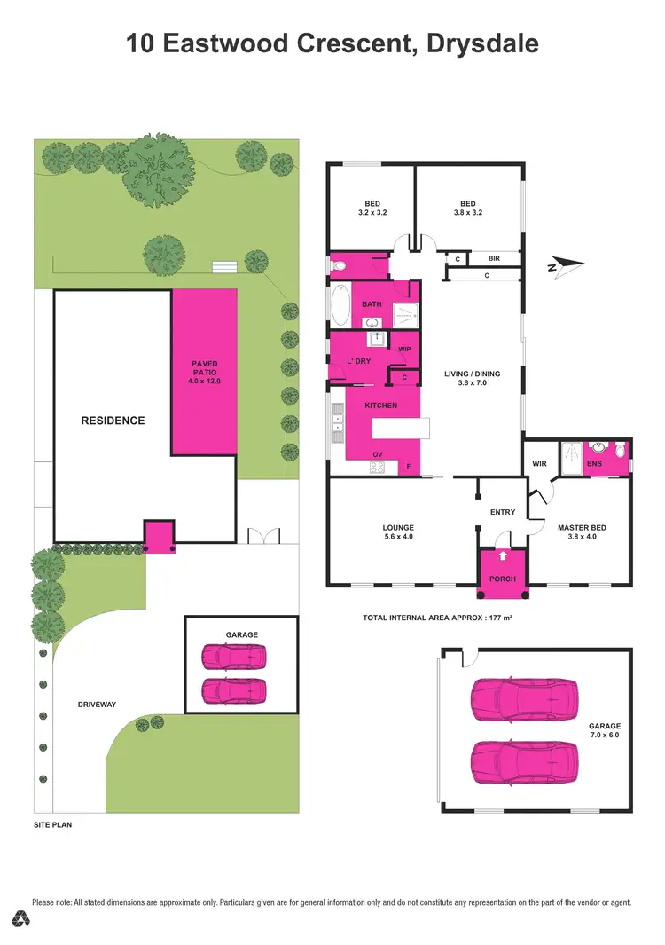Floorplan of Homely house listing, 10 Eastwood Crescent, Drysdale VIC 3222