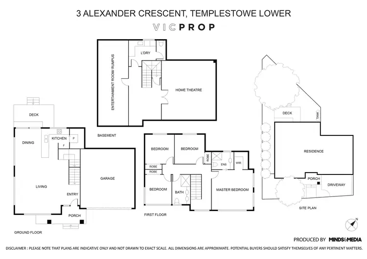 Floorplan of Homely house listing, 3 Alexander Crescent, Templestowe Lower VIC 3107