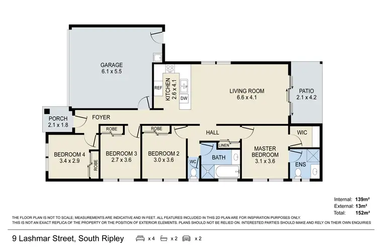 Floorplan of Homely house listing, 9 Lashmar Street, South Ripley QLD 4306