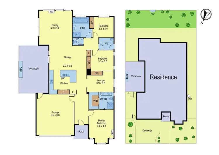 Floorplan of Homely house listing, 12 Sargood Drive, South Morang VIC 3752