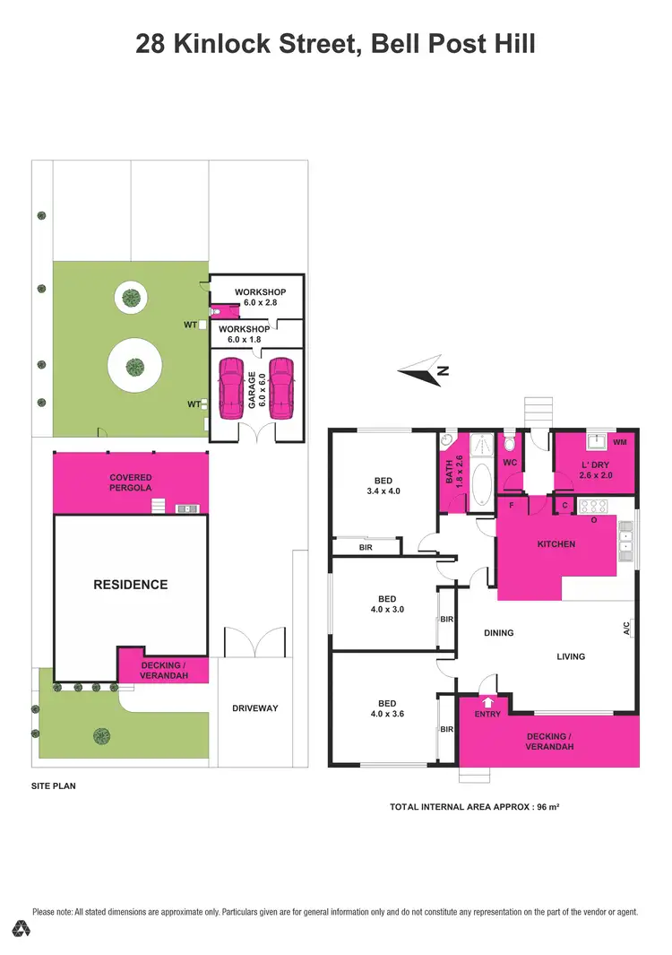 Floorplan of Homely house listing, 28 Kinlock Street, Bell Post Hill VIC 3215