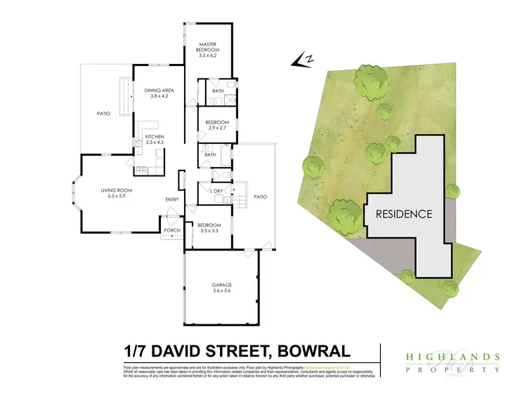 Floorplan of Homely house listing, 1/7 David Street, Bowral NSW 2576