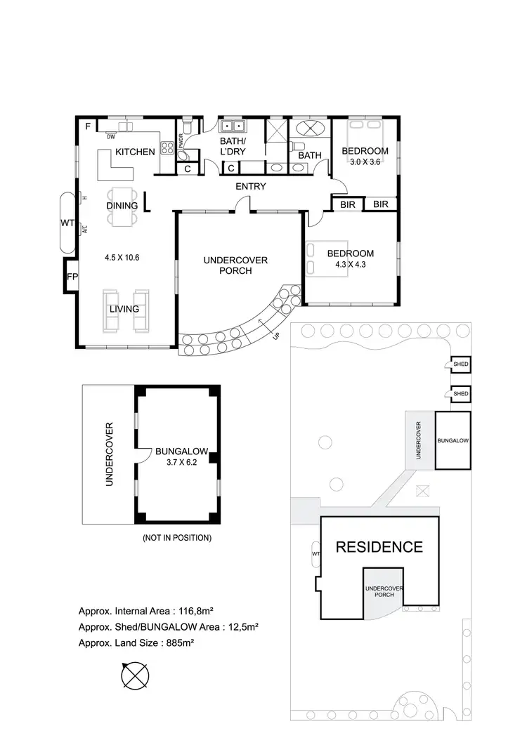 Floorplan of Homely house listing, 20 Cameron Road, Anglesea VIC 3230
