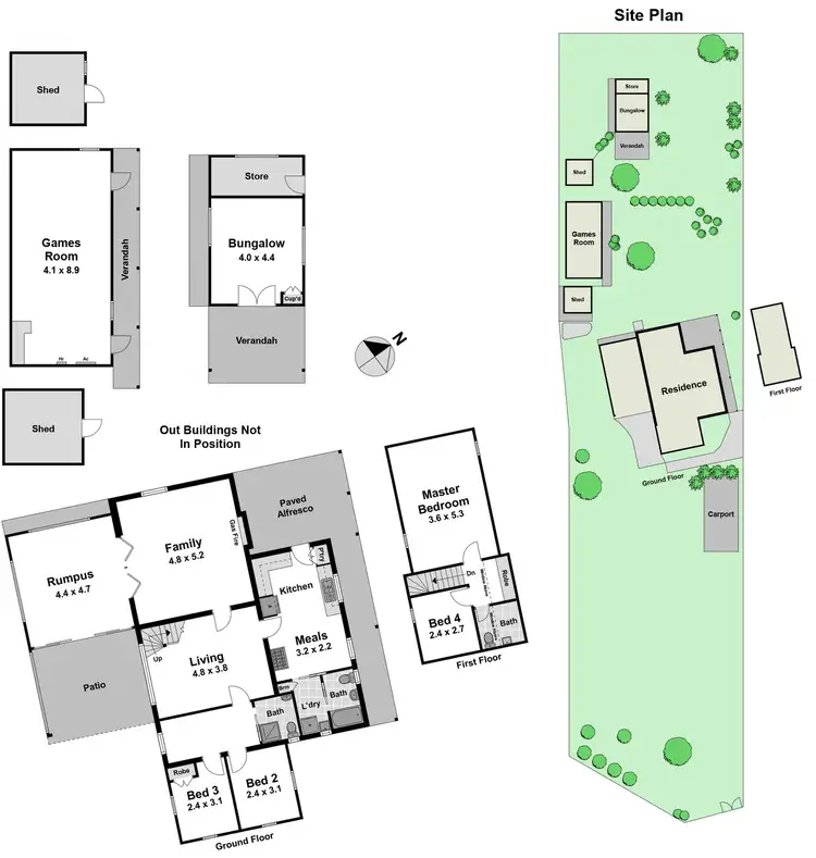 Floorplan of Homely house listing, 135 High Street, Broadford VIC 3658