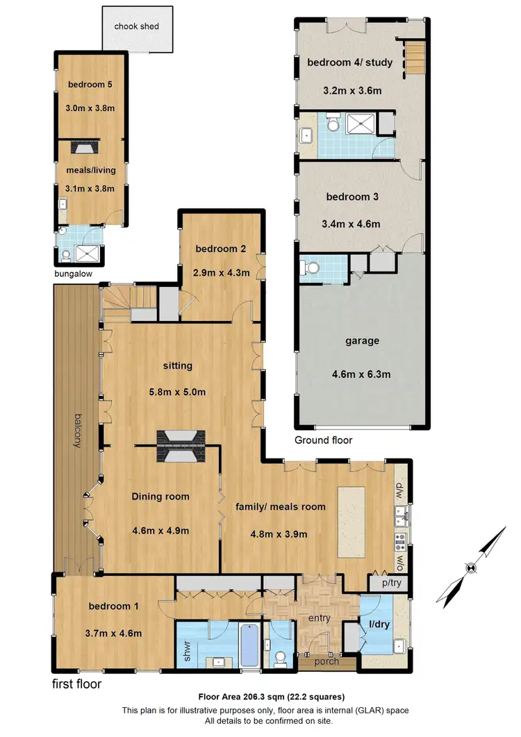 Floorplan of Homely house listing, 153 Mount Dandenong Tourist Road, Ferny Creek VIC 3786