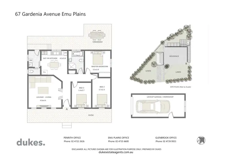 Floorplan of Homely house listing, 67 Gardenia Avenue, Emu Plains NSW 2750