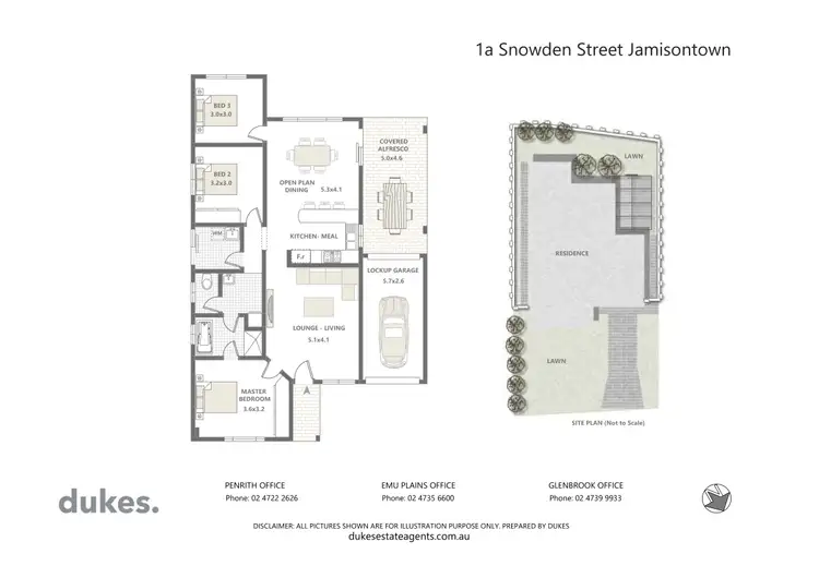 Floorplan of Homely house listing, 1A Snowden Street, Jamisontown NSW 2750