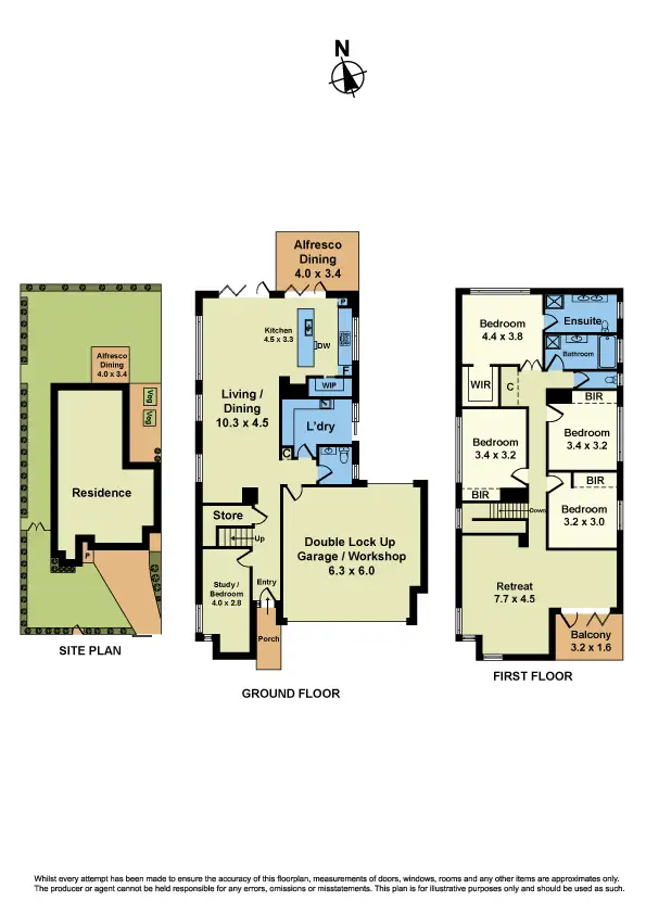 Floorplan of Homely house listing, 78 Anderson Street, Newport VIC 3015