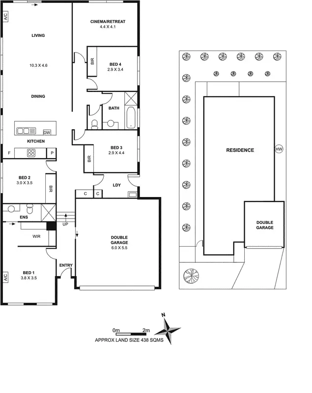 Floorplan of Homely house listing, 16 Stature Street, Doreen VIC 3754