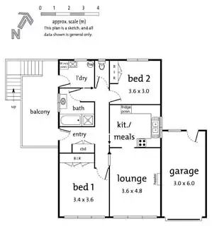 Floorplan of Homely unit listing, 12/482 Mitcham Road, Mitcham VIC 3132