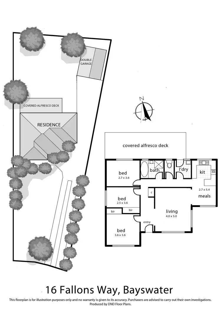 Floorplan of Homely house listing, 16 Fallons Way, Bayswater VIC 3153