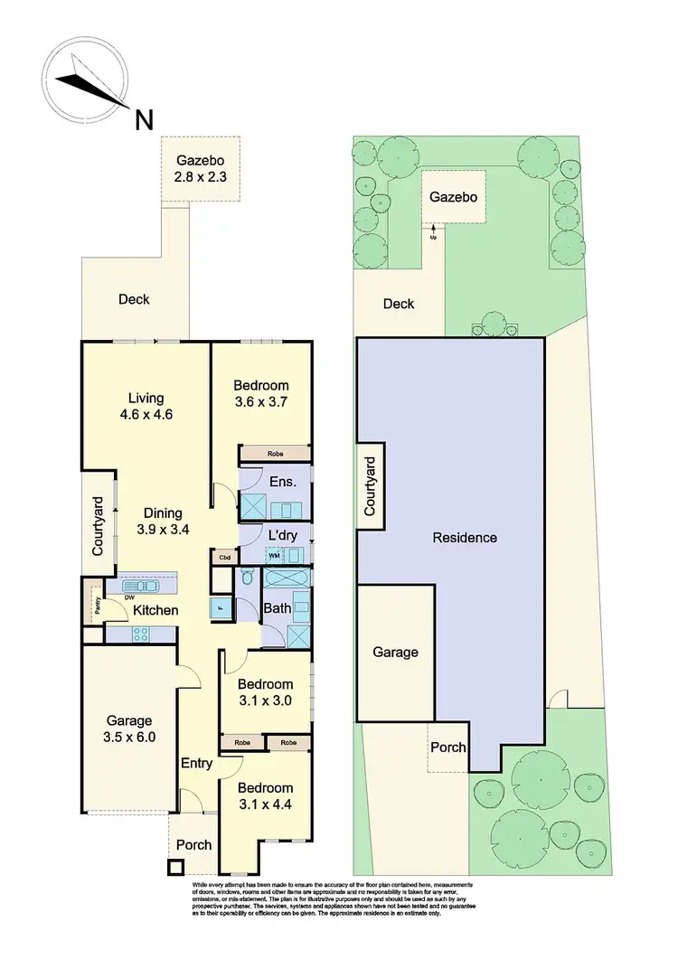 Floorplan of Homely house listing, 45 Everard Road, Mernda VIC 3754