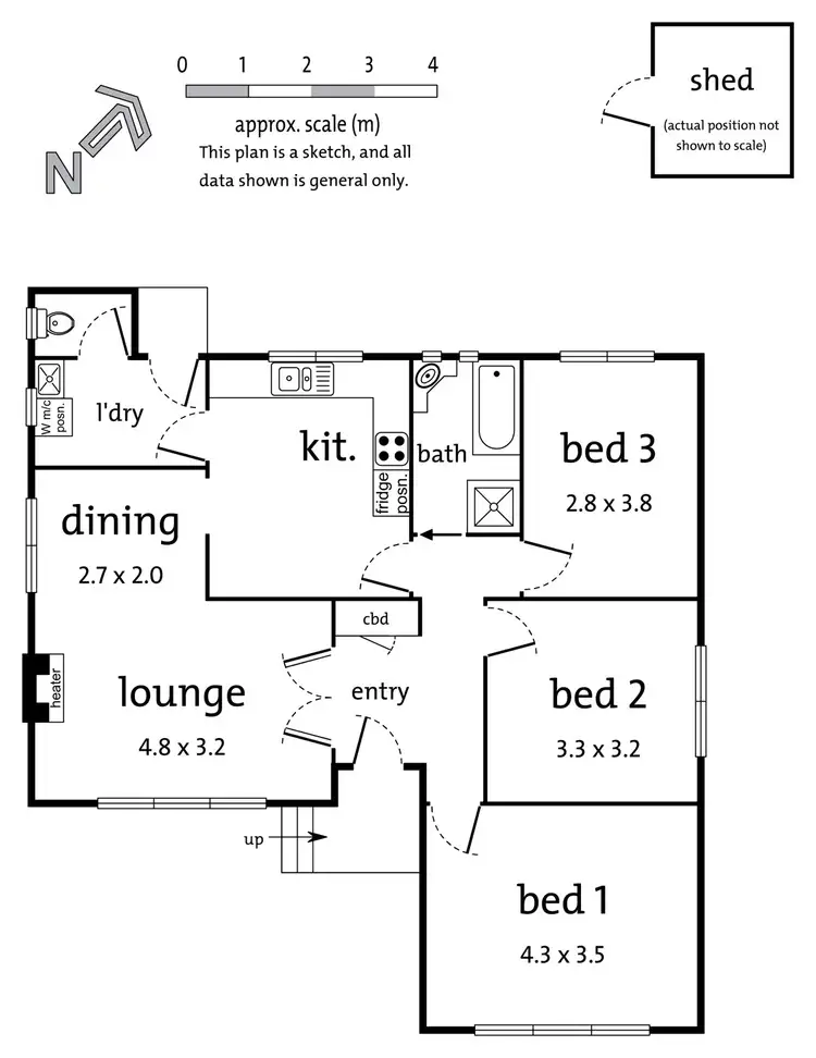 Floorplan of Homely house listing, 27 Cosgrove Street, Vermont VIC 3133