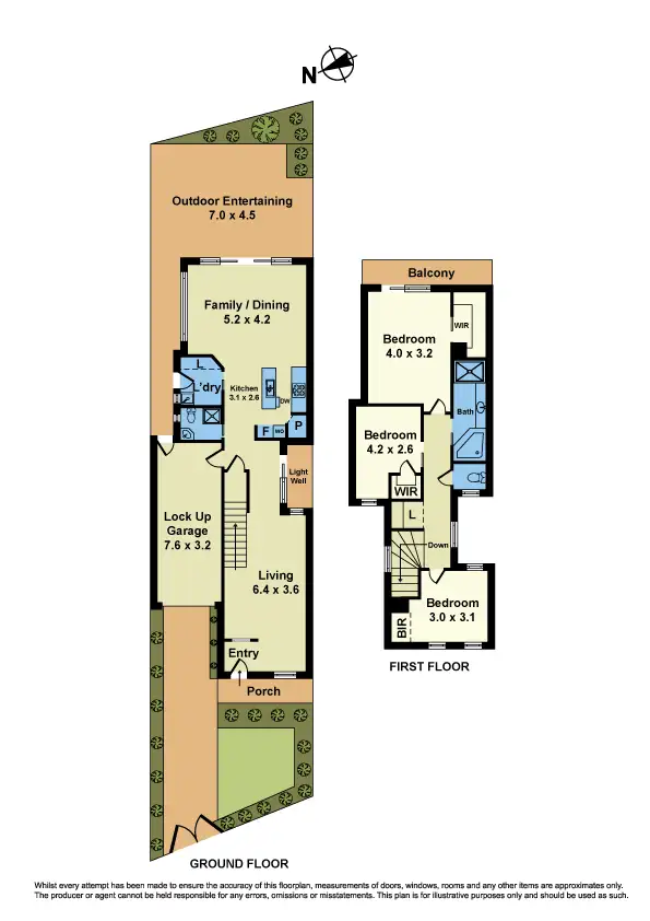 Floorplan of Homely house listing, 26A Macquarie Street, Williamstown VIC 3016