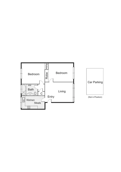 Floorplan of Homely apartment listing, 10/38 Creswick Street, Hawthorn VIC 3122